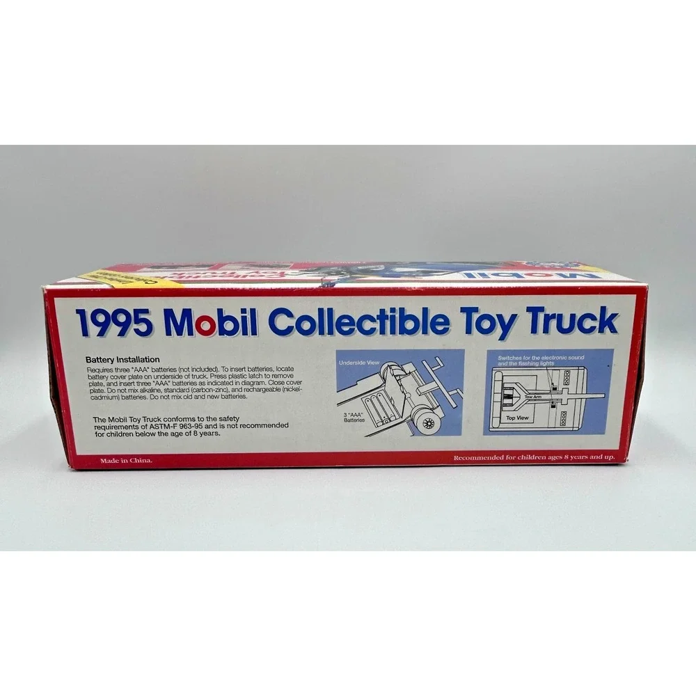 VTG‎ New in Box 1995 Mobil Collectible Chevrolet Tow Truck Limited Offer 1:24